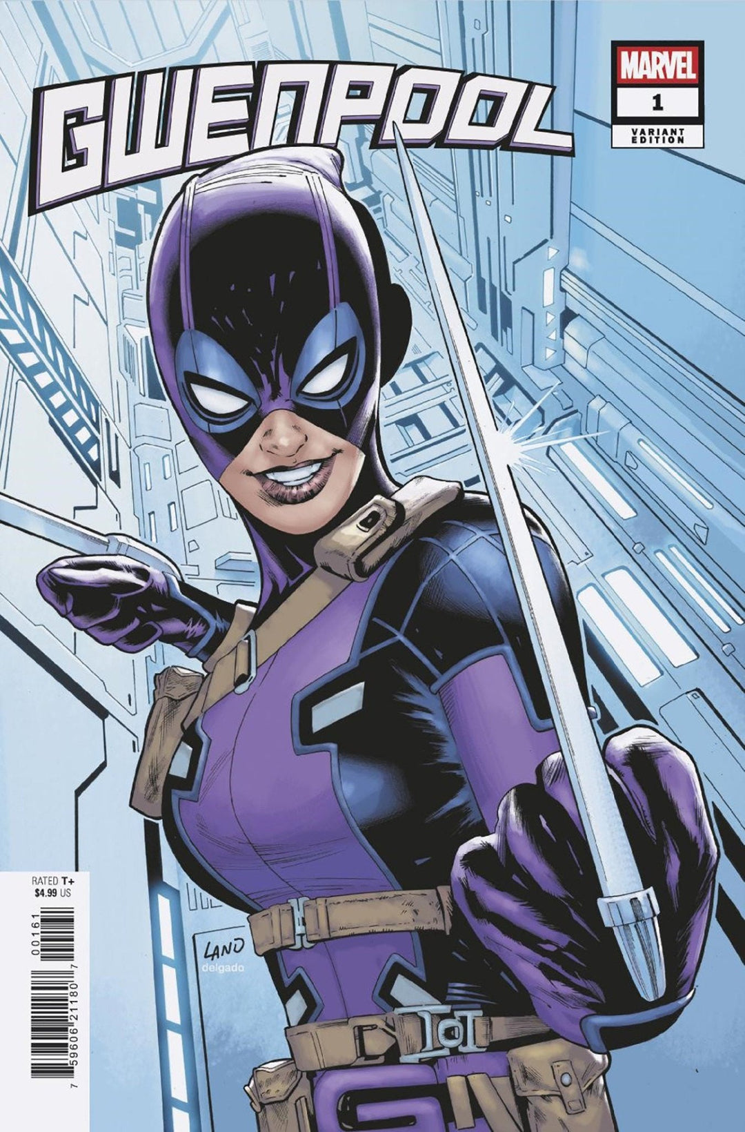 Gwenpool #1 Greg Land Variant - gabescaveccc