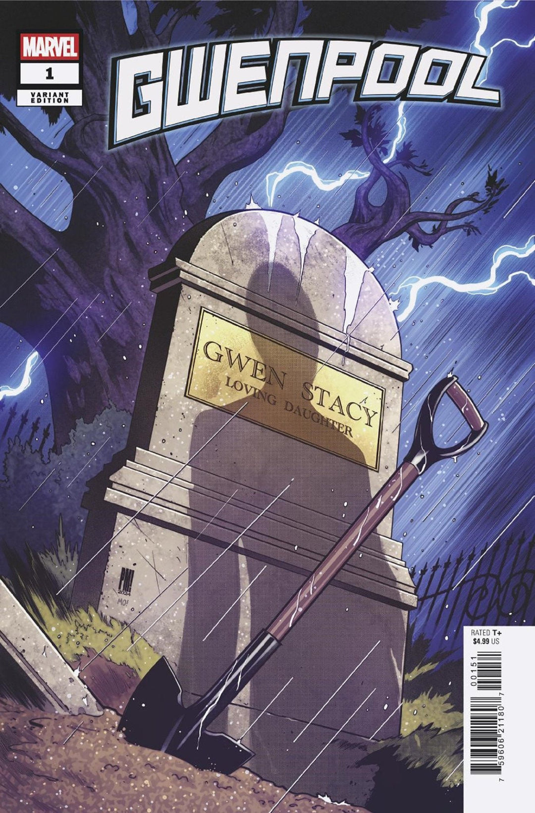 Gwenpool #1 Paco Medina Promo Art Variant - gabescaveccc