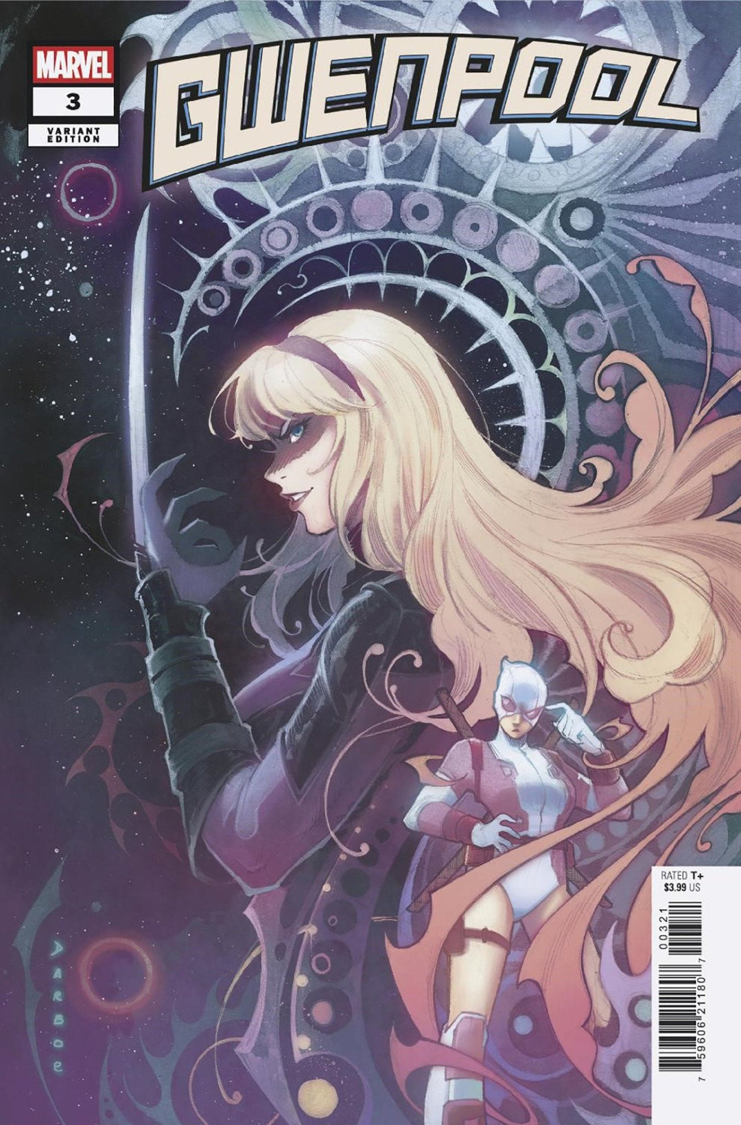 Gwenpool 3 Karen Darboe Variant - gabescaveccc