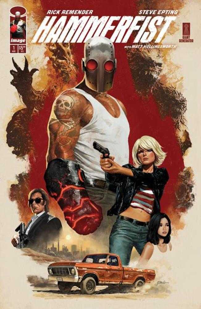 Hammerfist 1 Cover A Steve Epting (Mature) - gabescaveccc