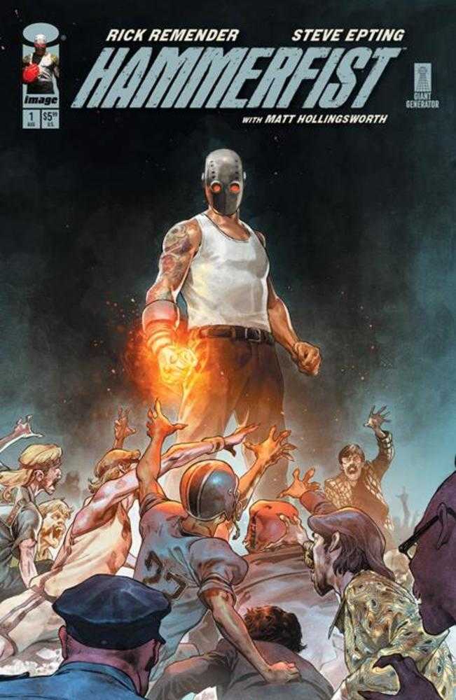 Hammerfist 1 Cover B Jerome Opena Variant (Mature) - gabescaveccc