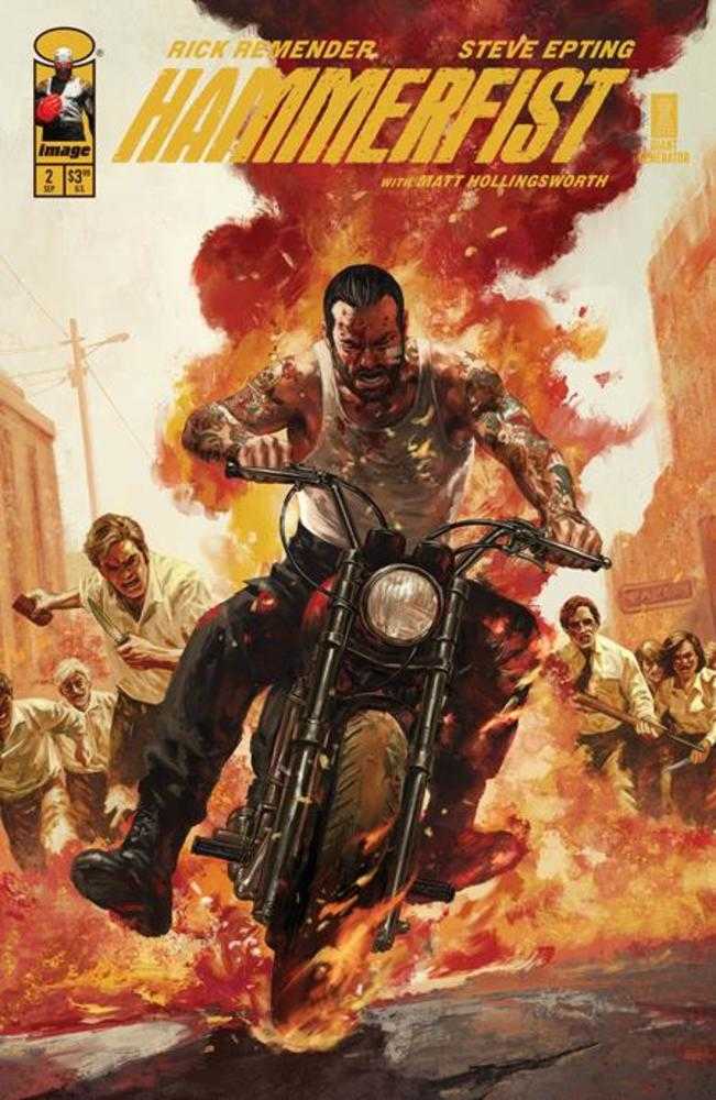 Hammerfist #2 Cover A Steve Epting (Mature) - gabescaveccc