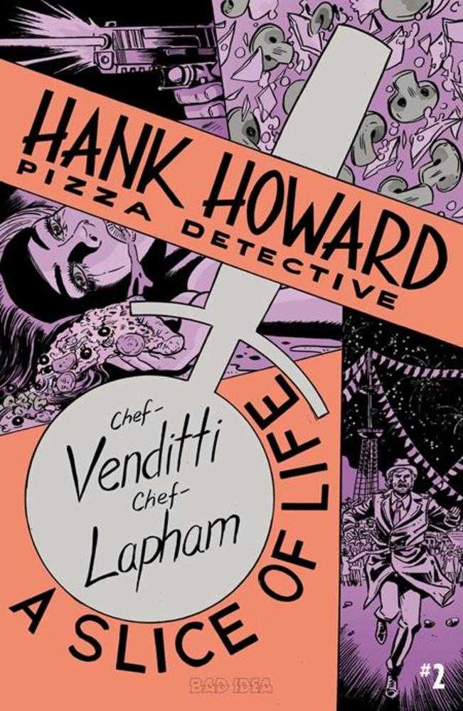 Hank Howard Pizza Detective A Slice Of Life 2 (Of 2) Cover A David Lapham - gabescaveccc