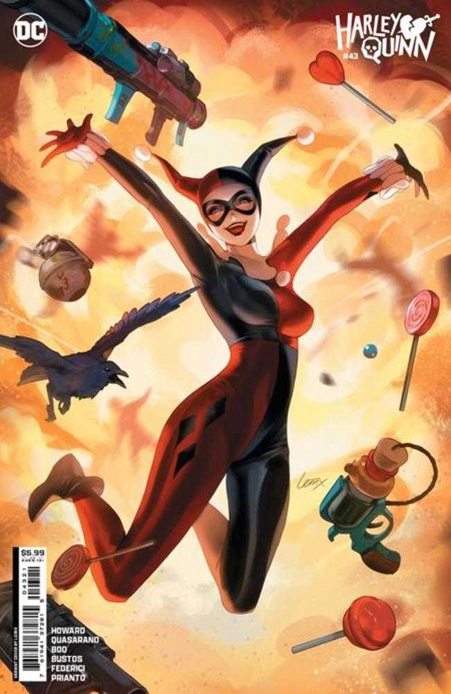 Harley Quinn #43 Cover B Lesley Leirix Li Card Stock Variant - gabescaveccc