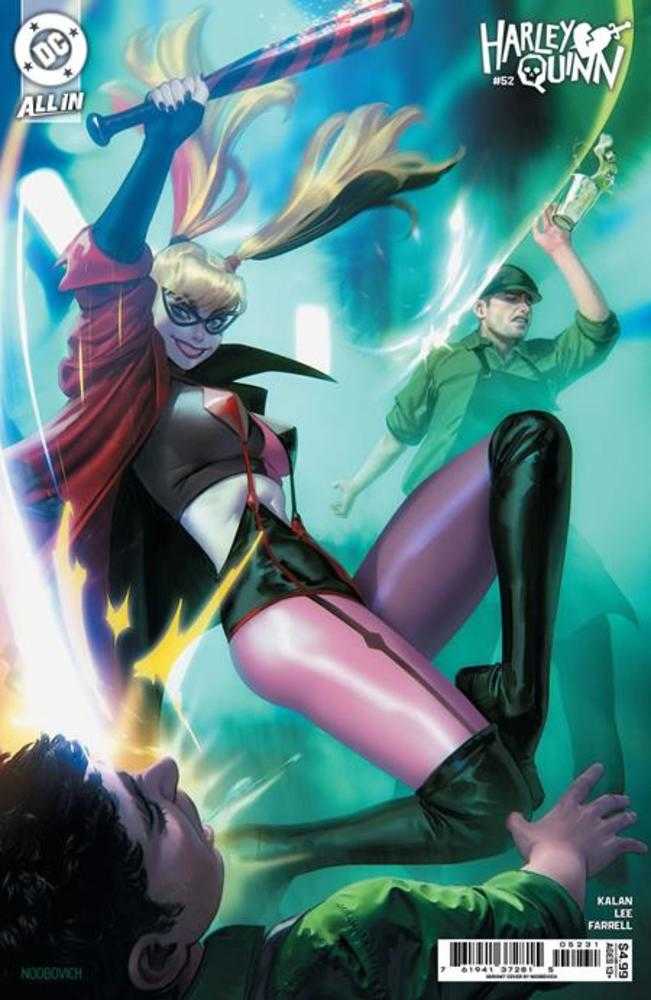 Harley Quinn 52 Cover C Noobovich Card Stock Variant - gabescaveccc
