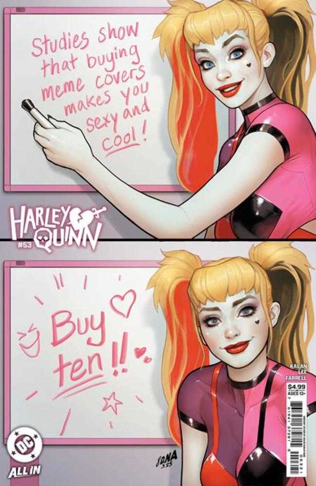 Harley Quinn 53 Cover B David Nakayama Card Stock Variant - gabescaveccc