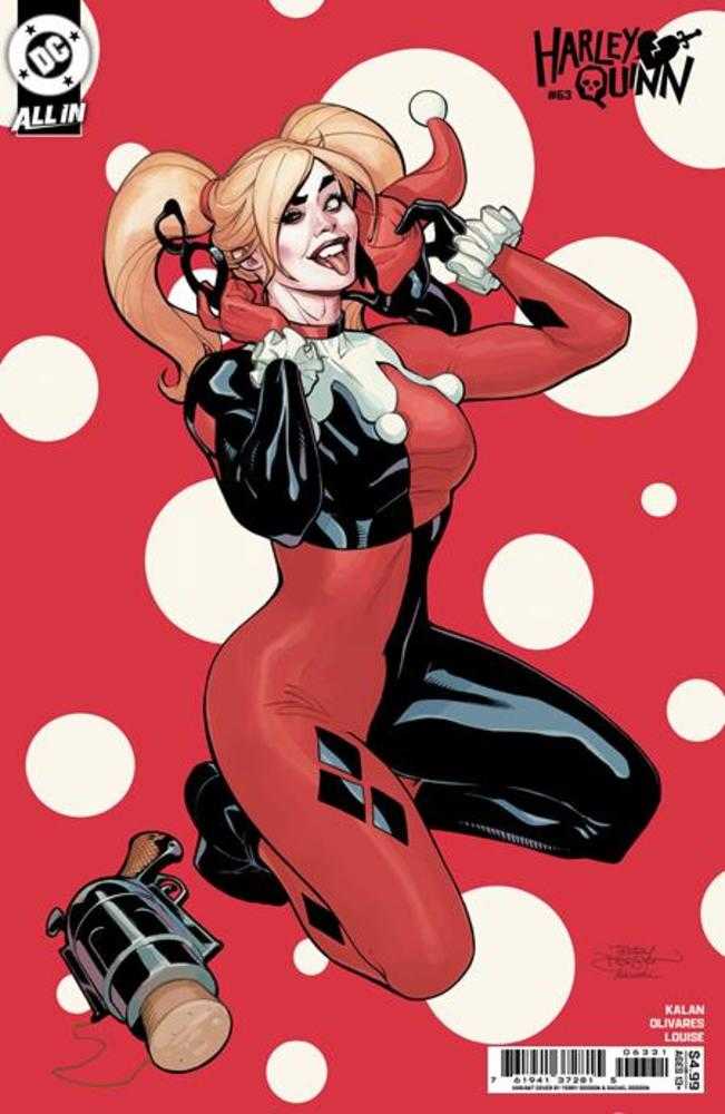 Harley Quinn 63 Cover C Terry Dodson & Rachel Dodson Card Stock Variant - gabescaveccc