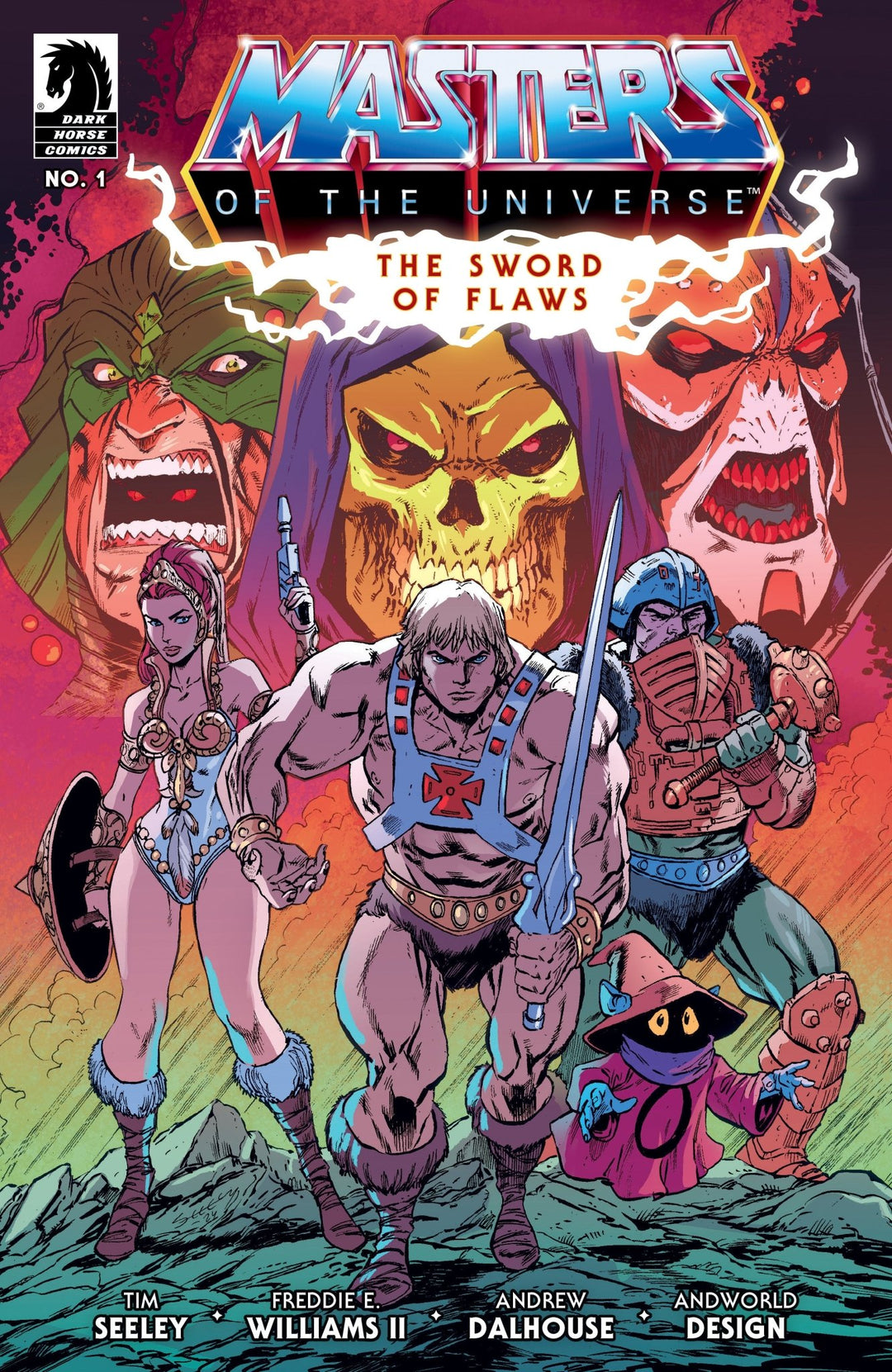 He Man And The Masters Of The Universe 1: The Sword Of Flaws Part 1 (Cover B) (Tim Seeley) - gabescaveccc