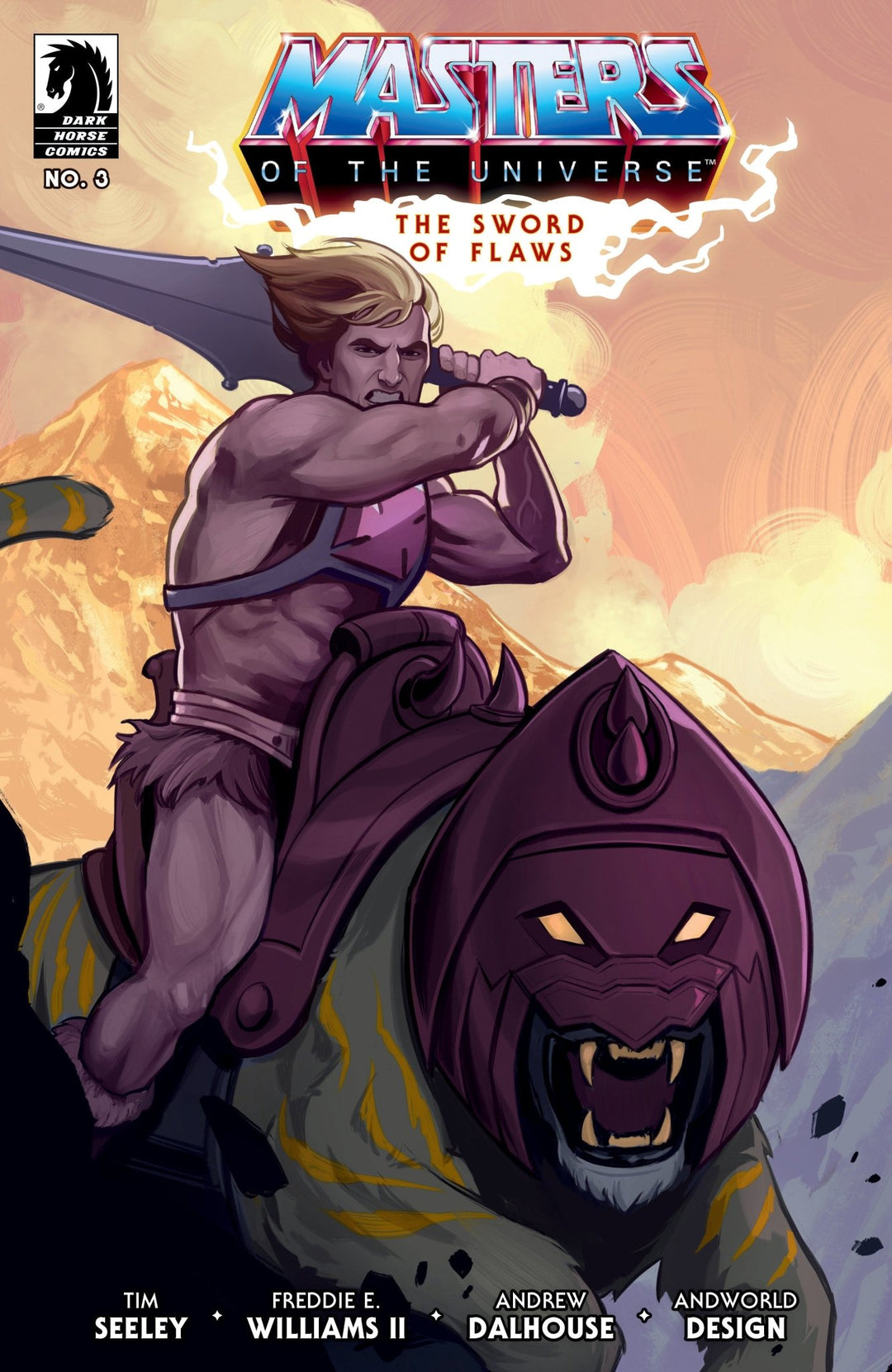 He Man And The Masters Of The Universe 3: The Sword Of Flaws Part 3 (Cover B) (Caitlin Yarsky) - gabescaveccc