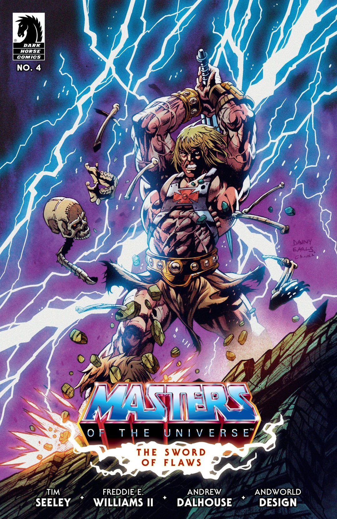 He Man And The Masters Of The Universe 4: The Sword Of Flaws Part 4 (Cover B) (Dan Earls) - gabescaveccc