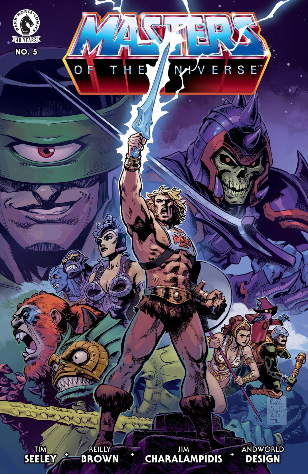 He Man And The Masters Of The Universe 5 (Cover A) (Reilly Brown) - gabescaveccc