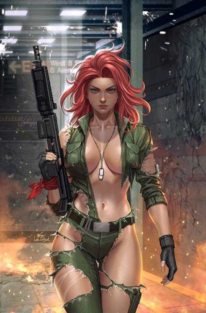 Heat Seeker Exposed A Gun Honey Series 2 (Of 4) Cover J Inhyuk Lee Full Art Variant (Mature) - gabescaveccc