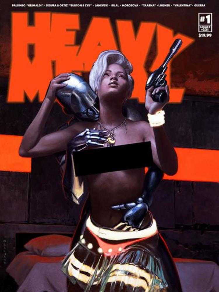 Heavy Metal Magazine #1 Cover G David Palumbo Nsfw Variant (Mature) - gabescaveccc