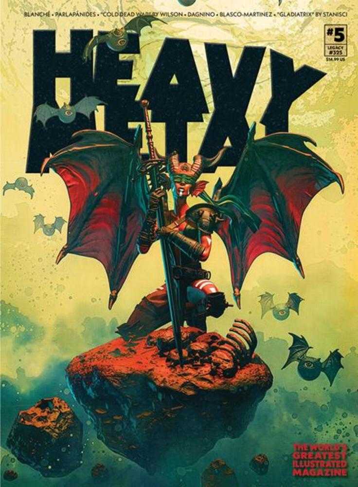 Heavy Metal Magazine 5 Cover A Pascal Blanche (Mature) - gabescaveccc