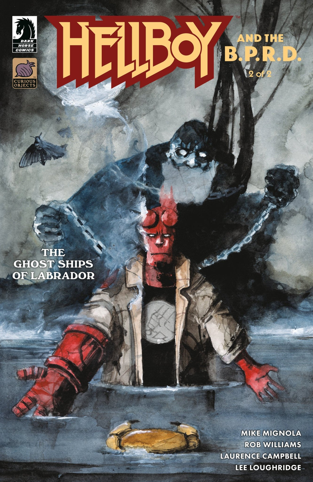 Hellboy And The B.P.R.D.: The Ghost Ships Of Labrador 2 (Cover B) (Daniele Serra) - gabescaveccc