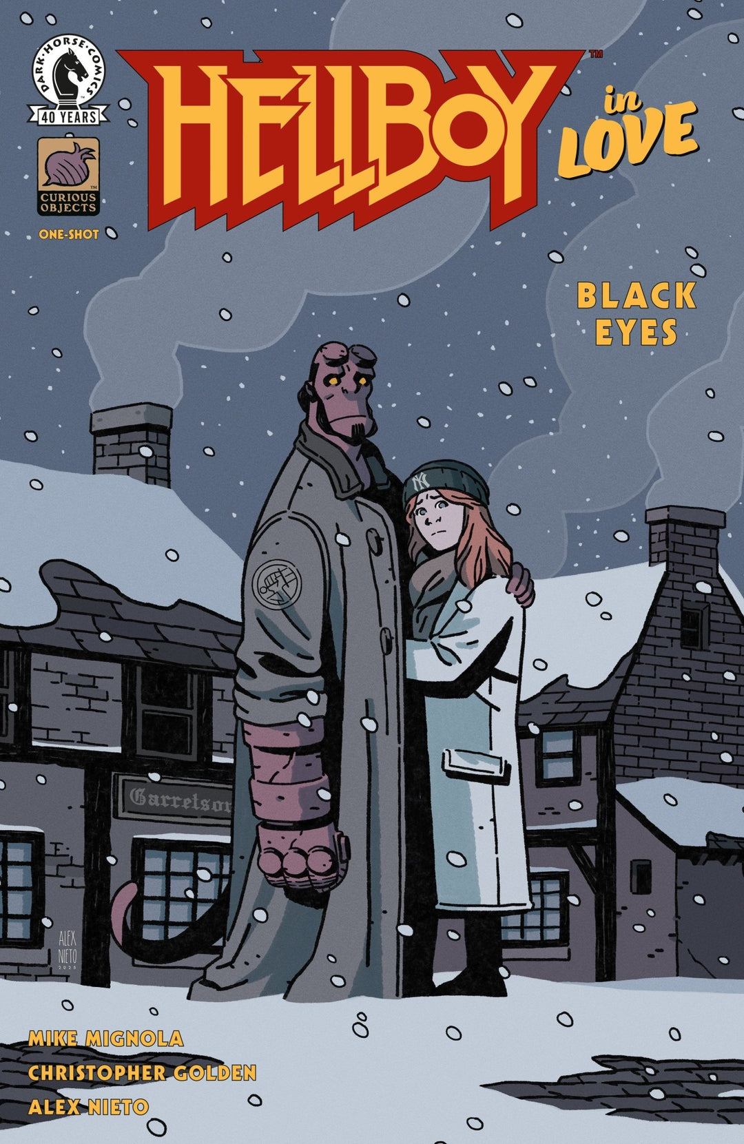 Hellboy In Love: Black Eyes One Shot (Alex Nieto) - gabescaveccc