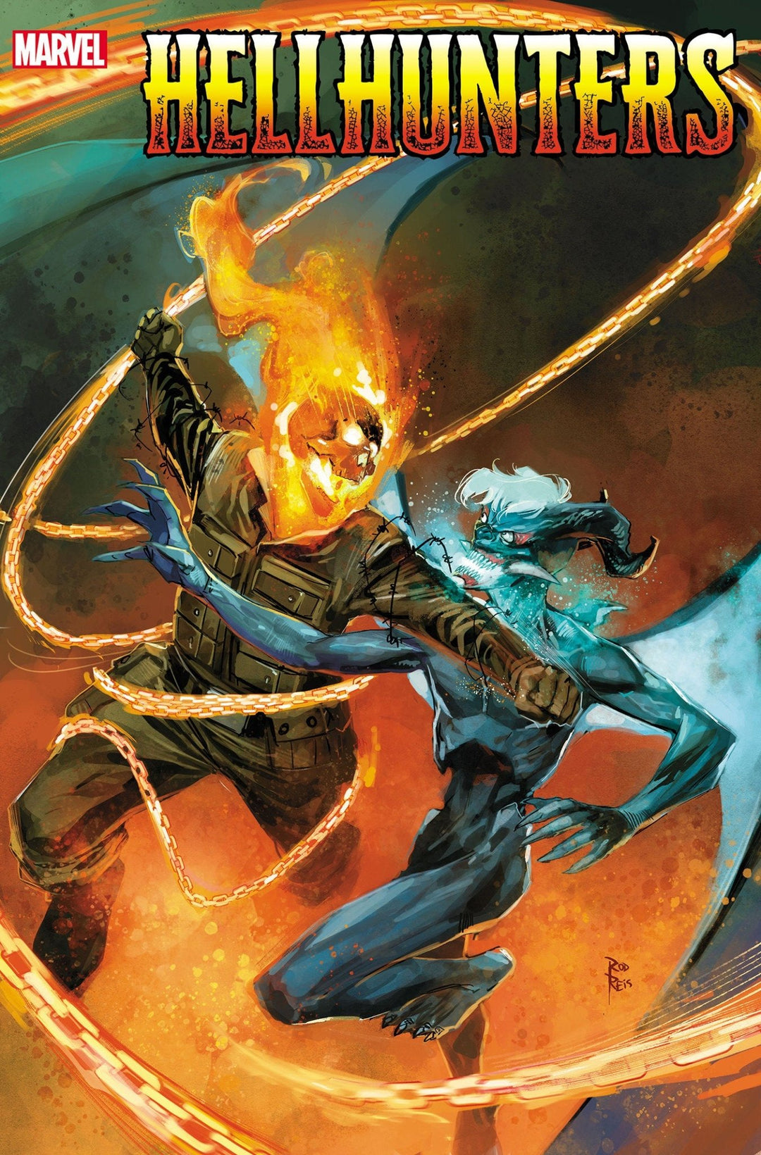Hellhunters #3 (Of 5) Rod Reis Variant - gabescaveccc