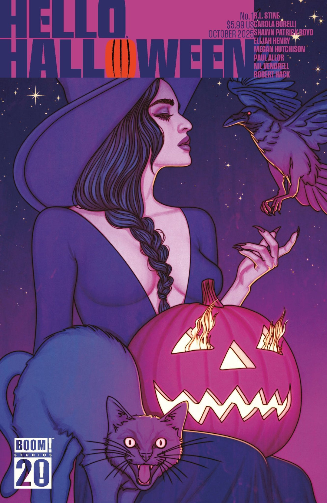 Hello Halloween 1 E Boom 20th Anniversary Variant (Dressed, Frison) - gabescaveccc
