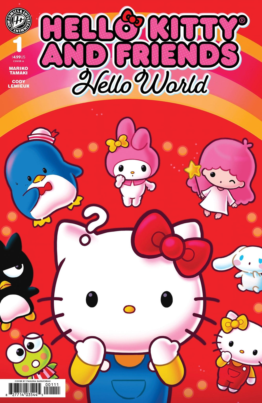 Hello Kitty And Friends: Hello World! 1 Cover A (Ganucheau) - gabescaveccc