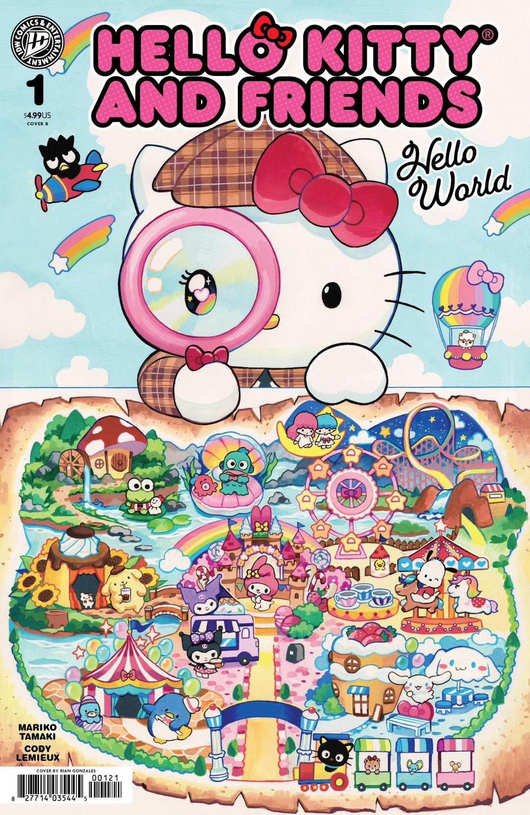 Hello Kitty And Friends: Hello World! 1 Variant B (Gonzales) - gabescaveccc