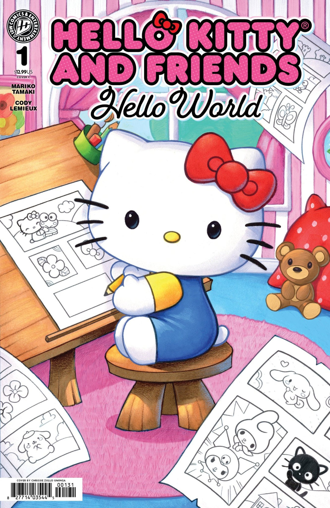 Hello Kitty And Friends: Hello World! 1 Variant C Foil (Zullo Uminga) - gabescaveccc