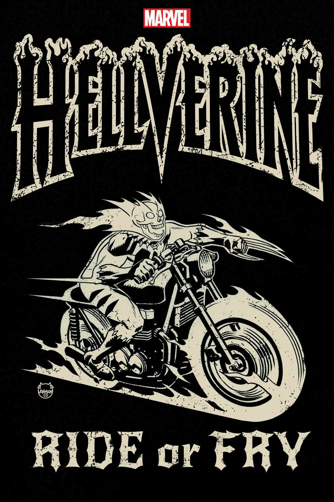 Hellverine #1 Dave Johnson Variant - gabescaveccc