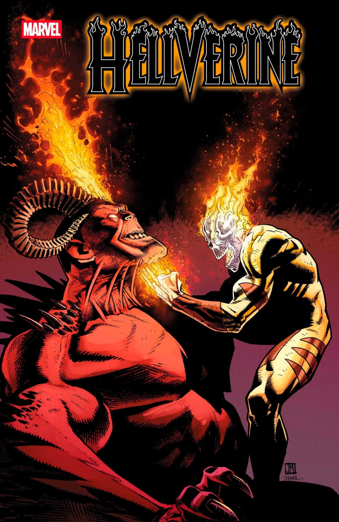 Hellverine 8 Justin Mason Variant - gabescaveccc