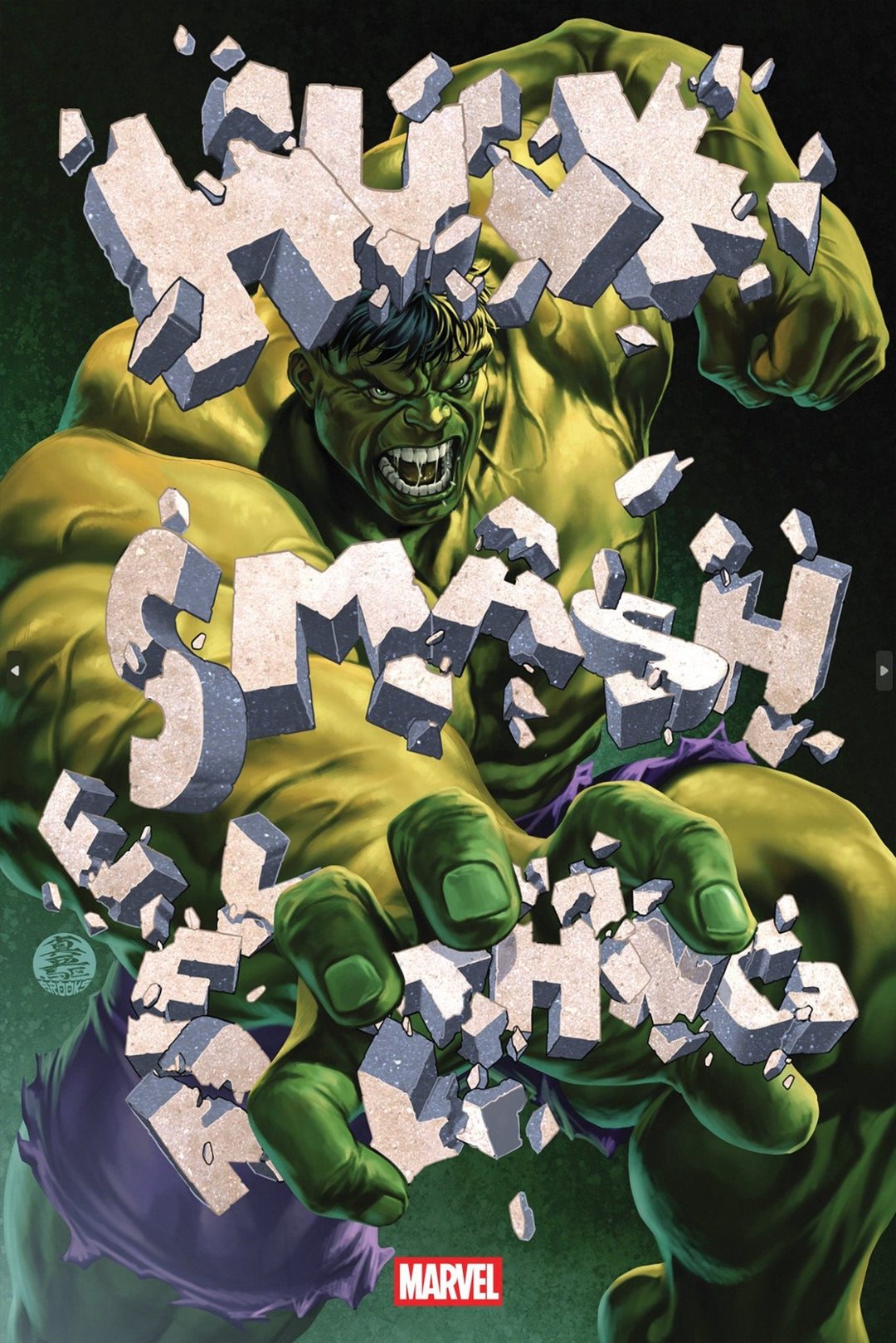 Hulk: Smash Everything 1 Mark Brooks Variant - gabescaveccc
