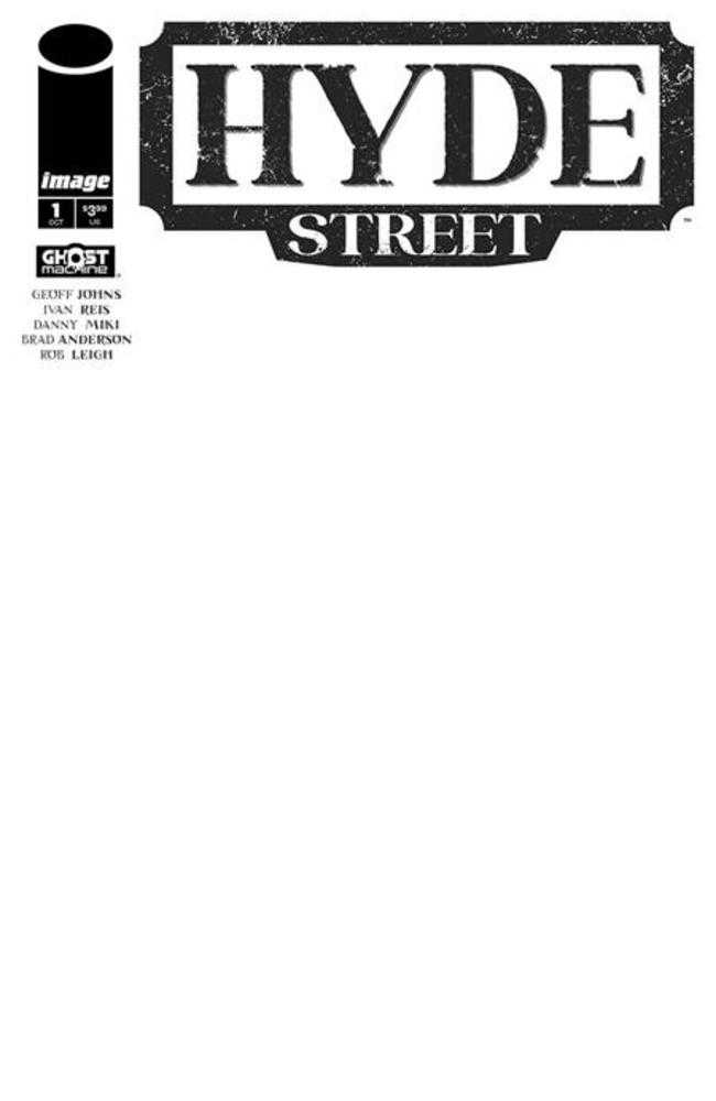 Hyde Street #1 Cover F Blank Sketch Cover - gabescaveccc