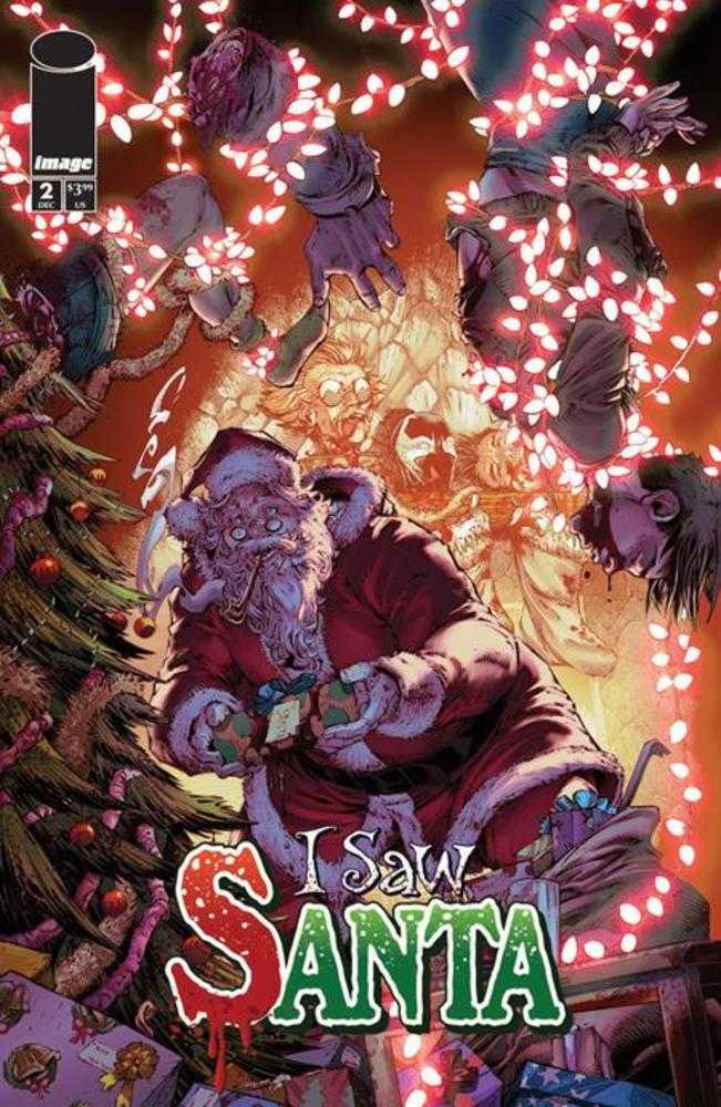 I Saw Santa A Spawn Universe Christmas Story 2 (Of 2) Cover A Brett Booth - gabescaveccc