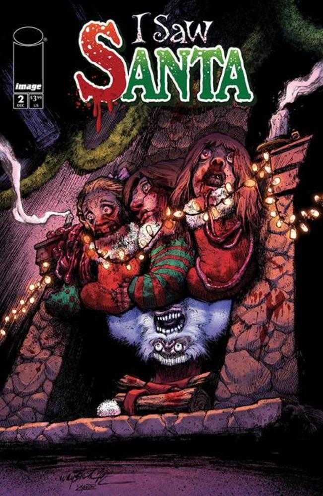 I Saw Santa A Spawn Universe Christmas Story 2 (Of 2) Cover B Jonathan Wayshak Variant - gabescaveccc