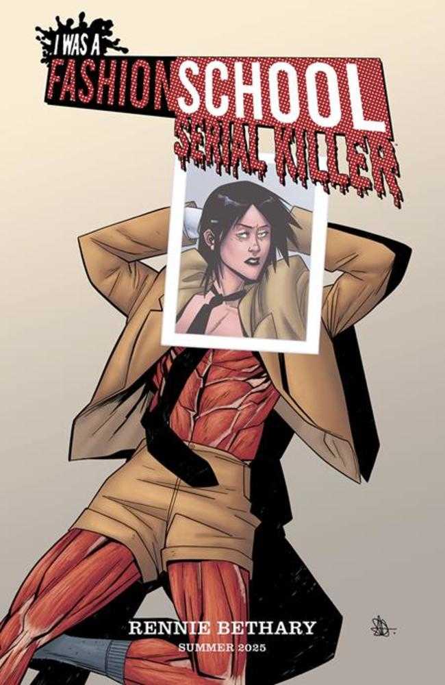 I Was A Fashion School Serial Killer 3 (Of 5) Cover B Daniel Hillyard & Michelle Madsen Interview Emma Corrin Homage Variant (Mature) - gabescaveccc