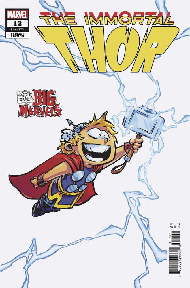 Immortal Thor #12 Skottie Young'S Big Marvel Variant - gabescaveccc