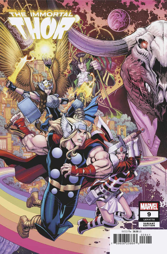 Immortal Thor #9 Nick Bradshaw Connecting Variant - gabescaveccc