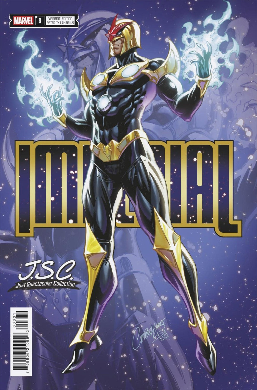 Imperial 3 J. Scott Campbell Just Spectacular Collection Variant - gabescaveccc