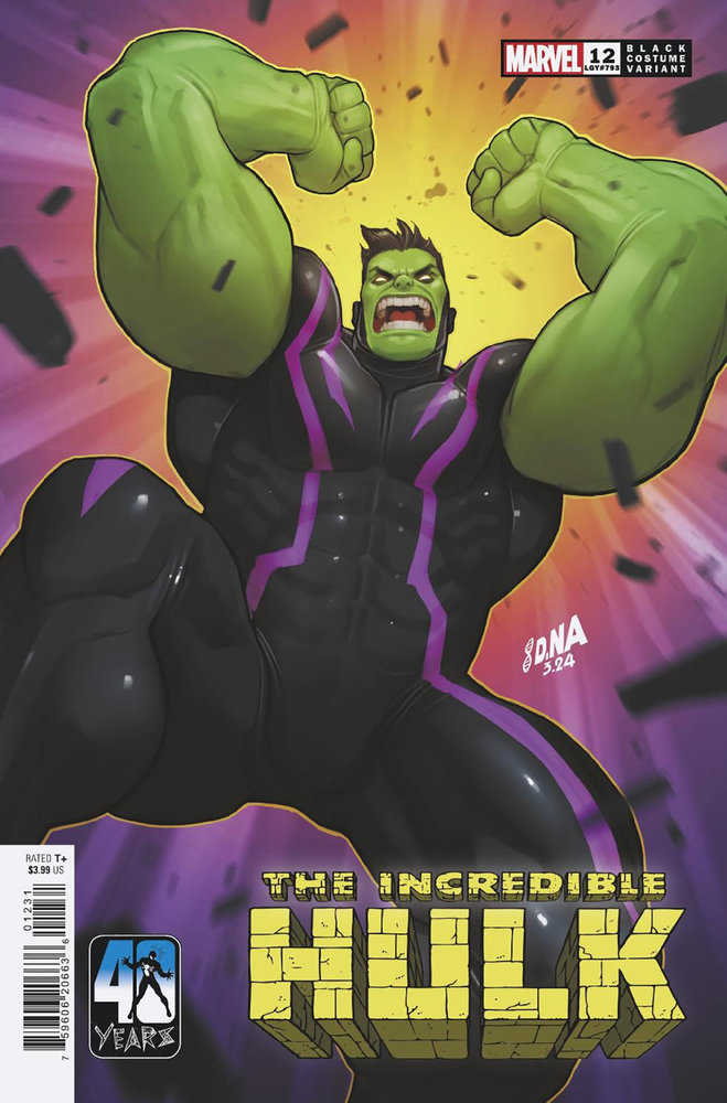 Incredible Hulk #12 David Nakayama Black Costume Variant - gabescaveccc