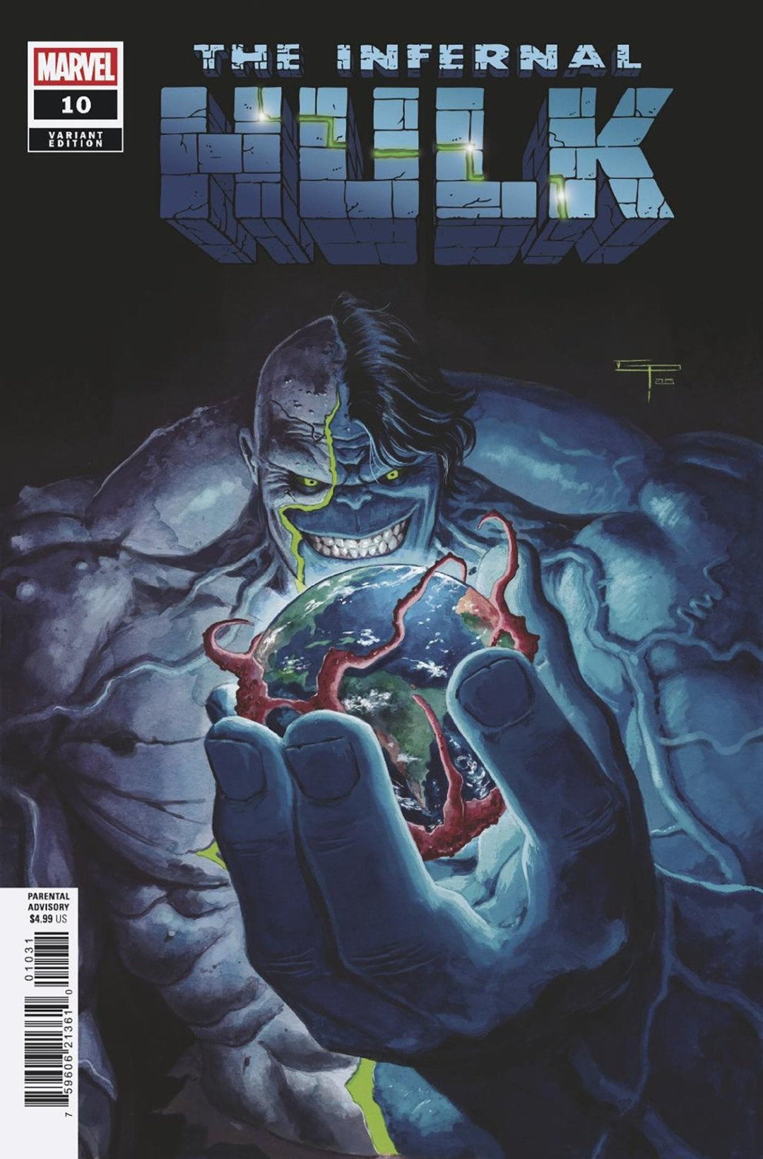 Infernal Hulk 10 German Peralta Variant - gabescaveccc