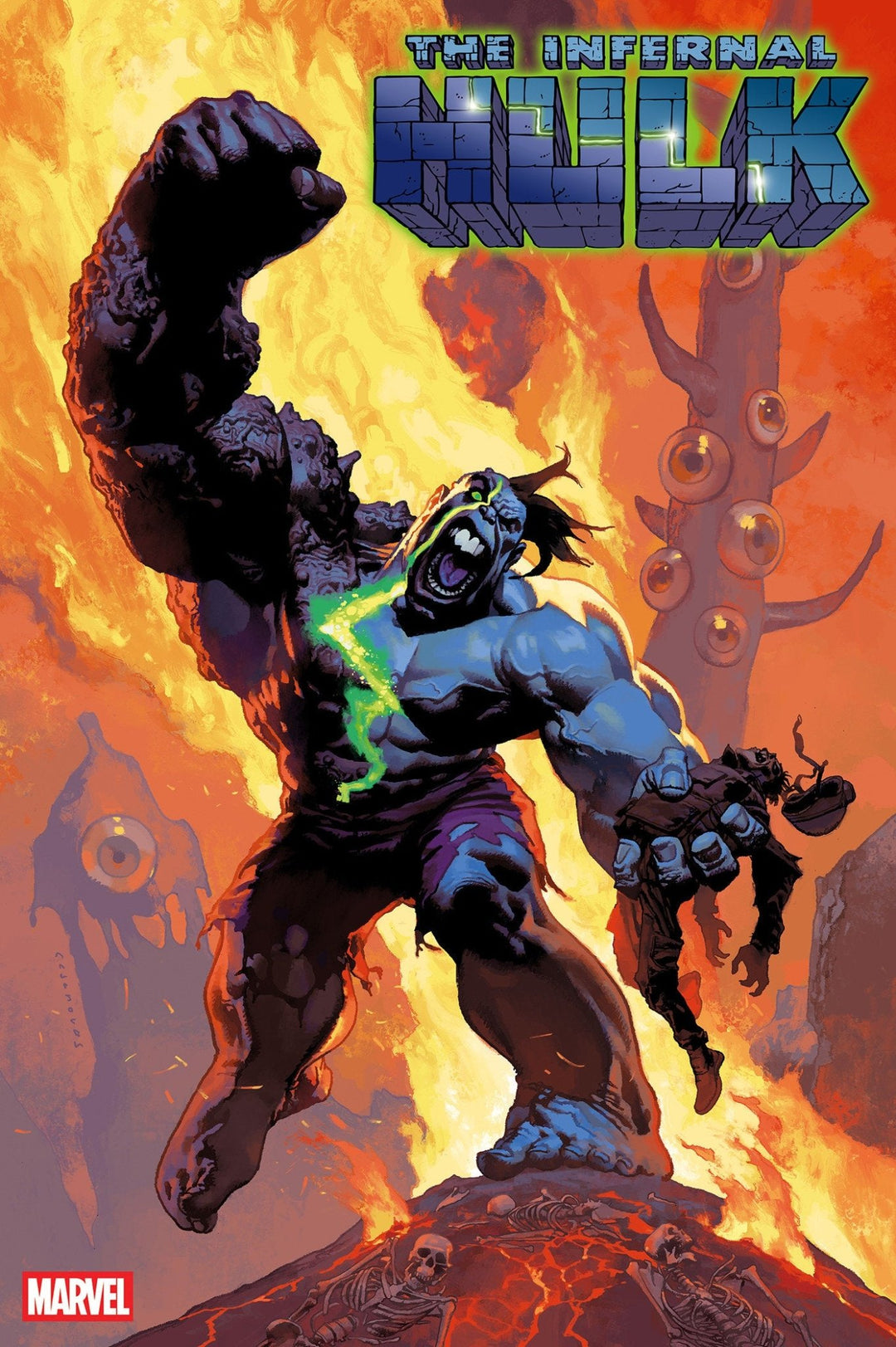 Infernal Hulk 10 Josemaria Casanovas Variant - gabescaveccc