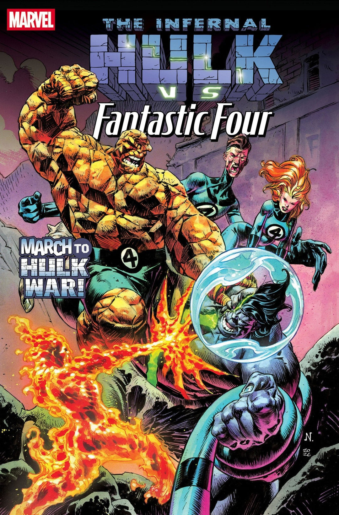 Infernal Hulk vs. Fantastic Four #1 - gabescaveccc
