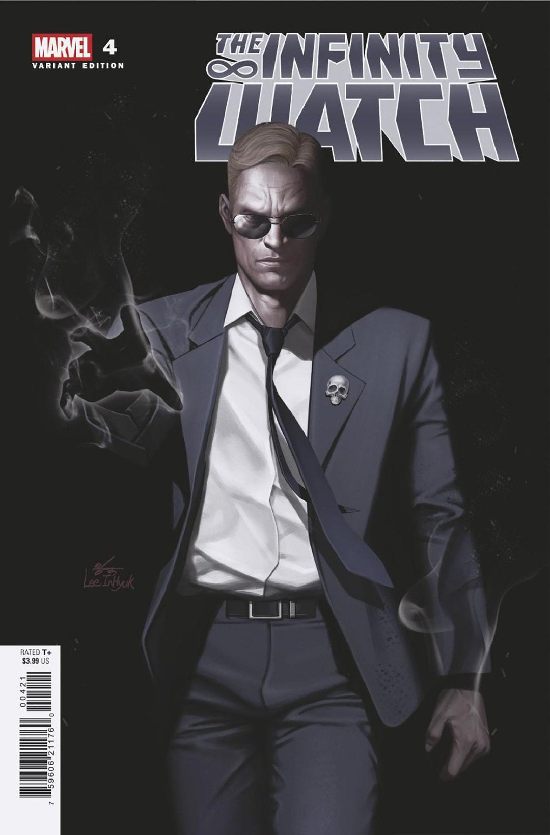 Infinity Watch #4 Inhyuk Lee Phil Coulson Variant - gabescaveccc