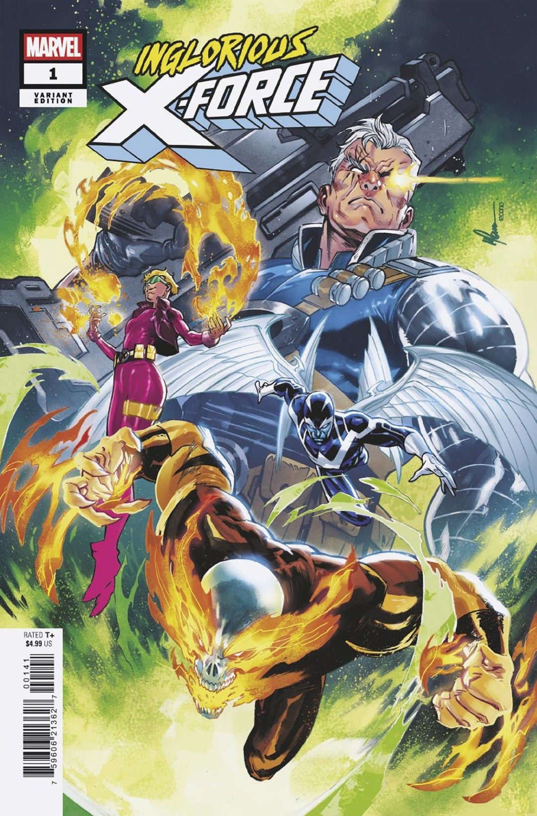 Inglorious X Force 1 Francesco Manna Variant - gabescaveccc