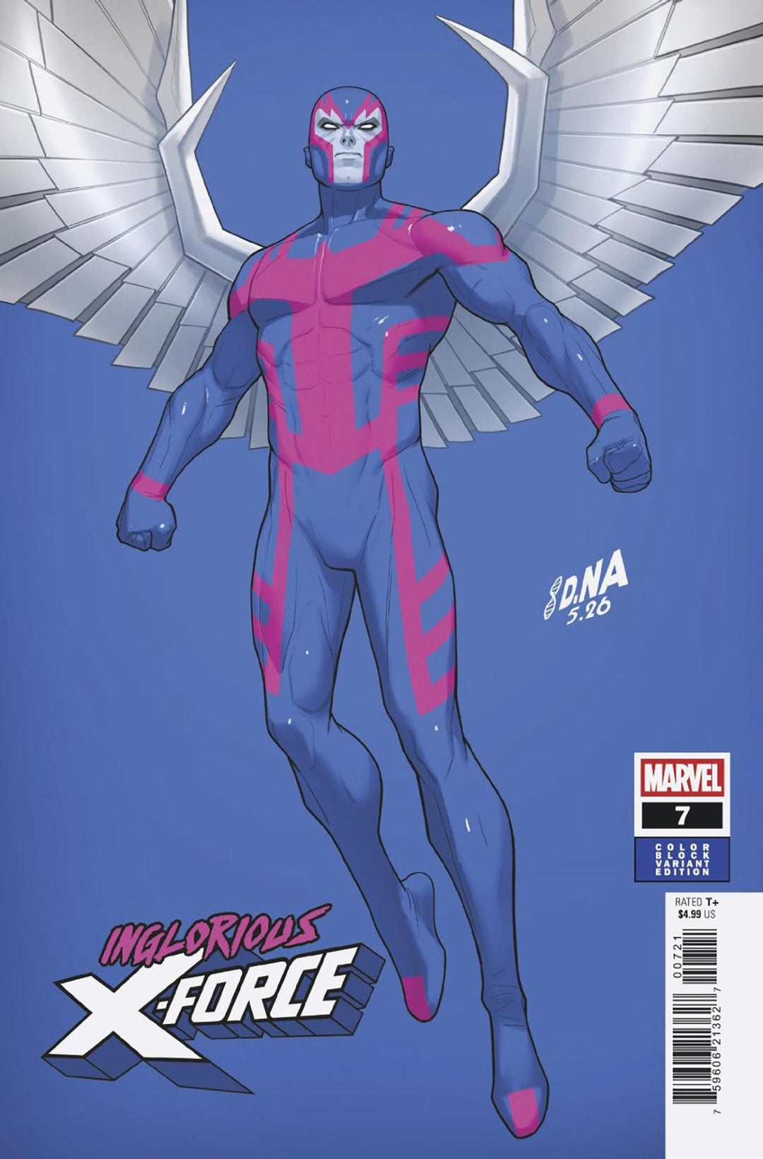 Inglorious X Force 7 David Nakayama Color Block Blue Variant - gabescaveccc