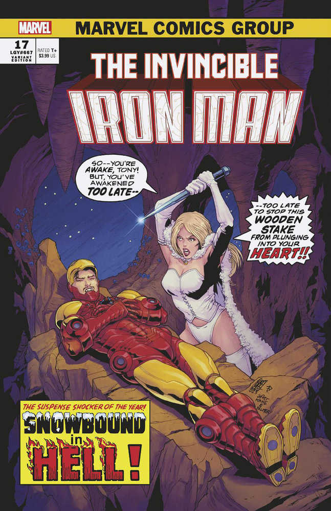Invincible Iron Man #17 Giuseppe Camuncoli Vampire Variant [Fhx] - gabescaveccc