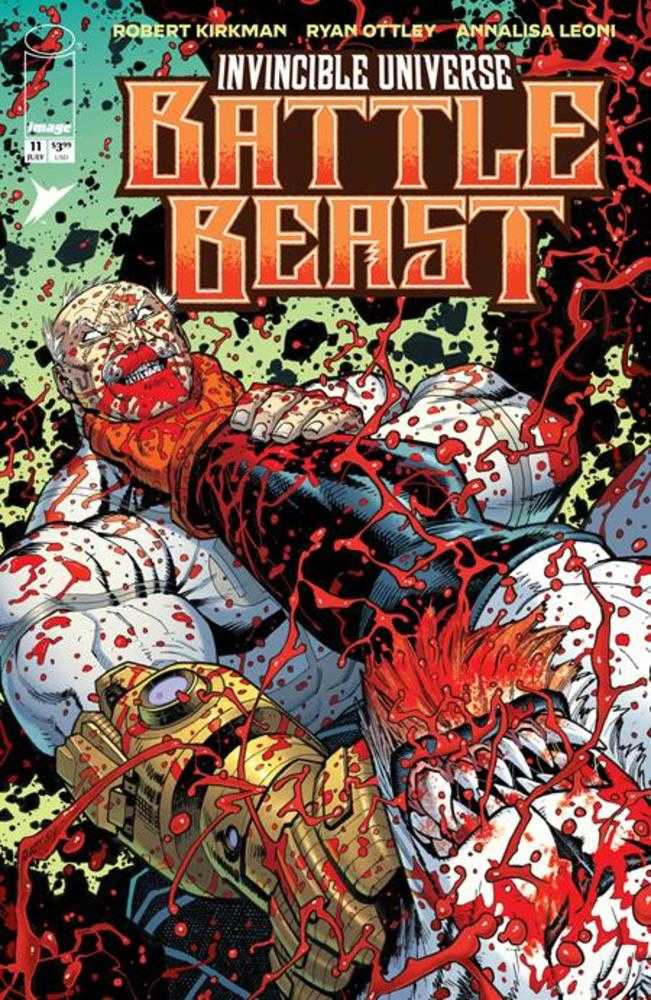 Invincible Universe Battle Beast 11 Cover A Ryan Ottley & Annalisa Leoni - gabescaveccc