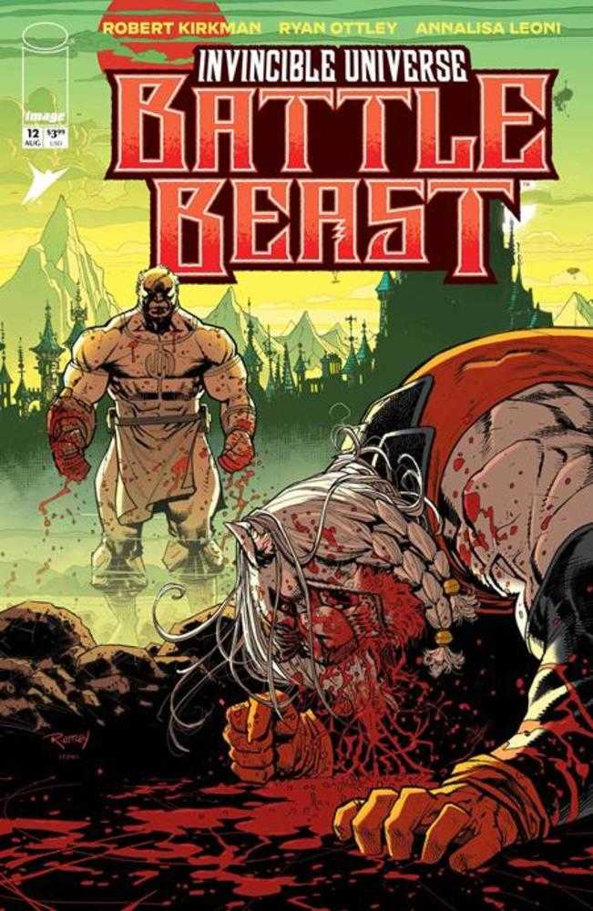 Invincible Universe Battle Beast 12 Cover A Ryan Ottley & Annalisa Leoni - gabescaveccc