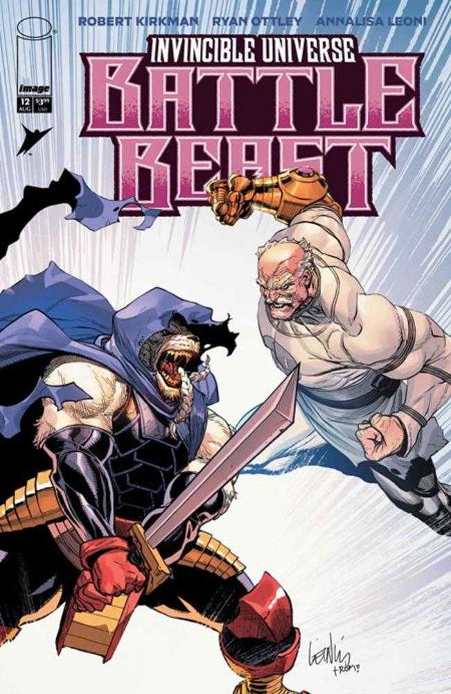 Invincible Universe Battle Beast 12 Cover B Leinil Yu & Romulo Fajardo Jr Variant - gabescaveccc