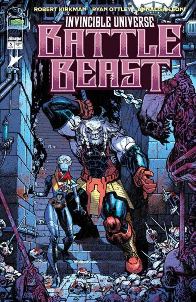 Invincible Universe Battle Beast 5 Cover A Ryan Ottley & Annalisa Leoni - gabescaveccc