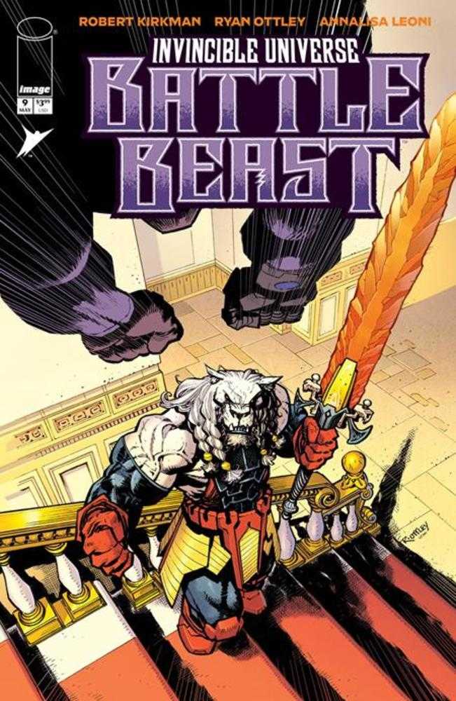 Invincible Universe Battle Beast 9 Cover A Ryan Ottley & Annalisa Leoni - gabescaveccc