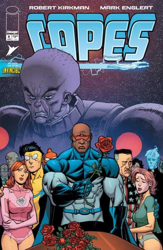 Invincible Universe Capes 6 Cover A Ryan Ottley & Dave Mccaig - gabescaveccc