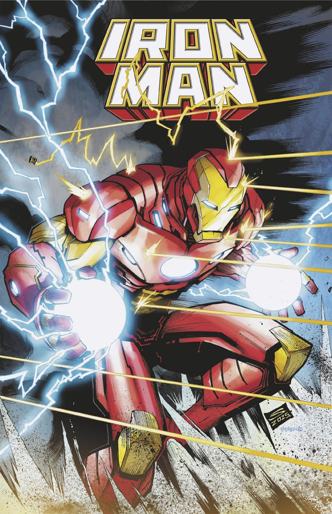 Iron Man 1 Gerardo Sandoval Foil Variant - gabescaveccc